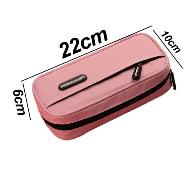 Pen Bag Simple Primary School Secondary School Pink KLB