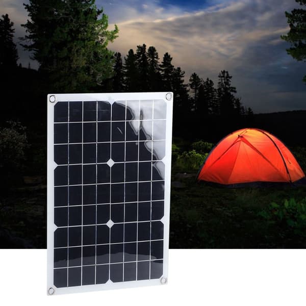 20W 5V utendørs monokrystallinsk silisium solcellepanel lader KLB