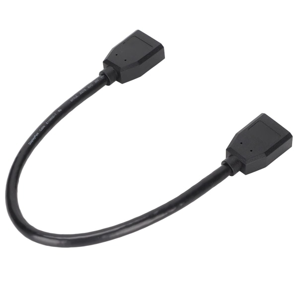 DP til DP-kabel hunn til hunn, støtter 8K ved 60 Hz og 4K ved KLB