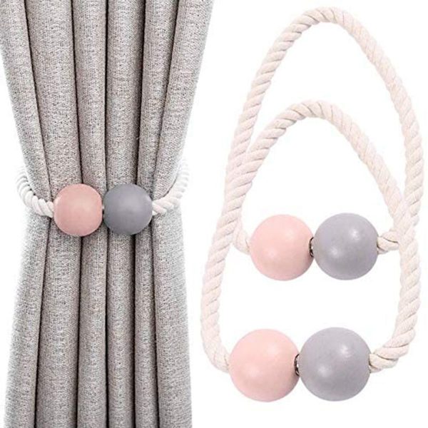 Keleily Magneettiset Verhopidikkeet 2 Kpl Verhopidikkeet Lastenhuoneeseen KLB