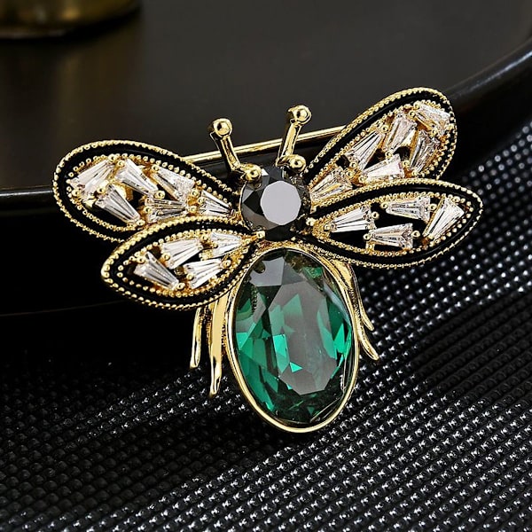 Broscher, dam brosch med strass, broscher för kläder moderna