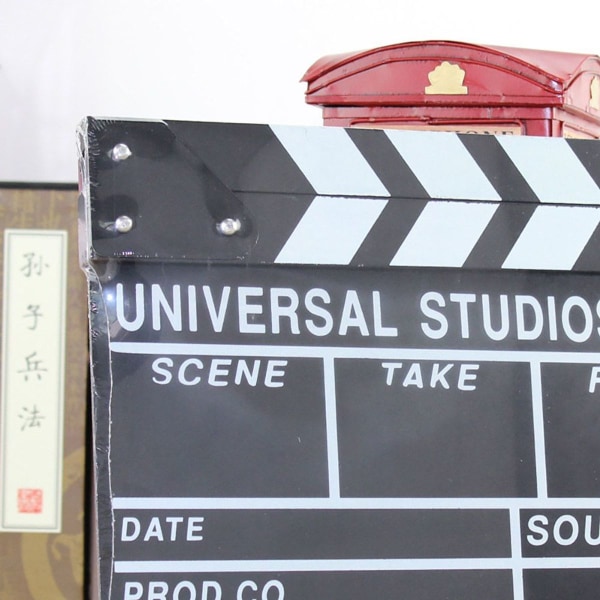 Wood Director Scene Clapperboard TV Movie Toiminta Board Film KLB