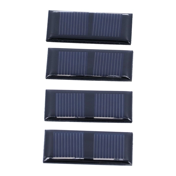 4 stk 1V 0,15W DIY solcellepanel Mini solcelleladingmodul KLB