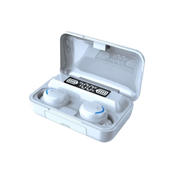Trådløs Bluetooth 5.1IPX5 vandtætte øretelefoner Hvide