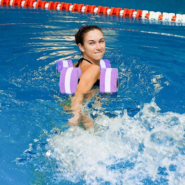Vattenvikter vattenhantlar för poolträning