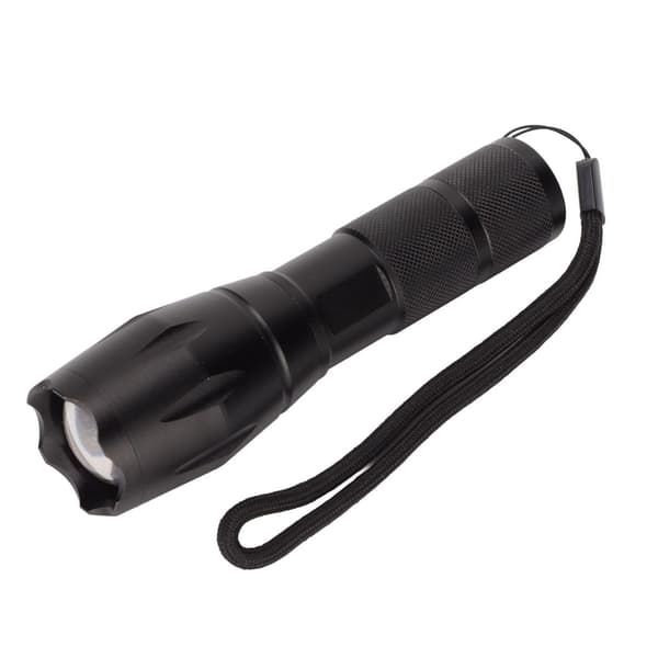 Lyssterk LED-lommelykt, 5 lysmoduser, 2000lm, IPX5 KLB
