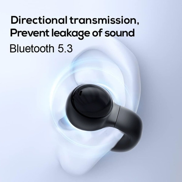 TWS-hörlurar Trådlösa V5.3 Hörlurar Auriculares Svart