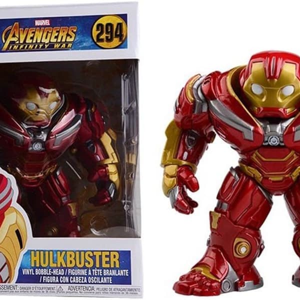 Marvel: Avengers Infinity War 6 Hulk Buster Figur, Multi-Colour KLB