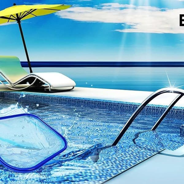 Lövsamlare Nät Svängande Pool Skimmer Ovanjord Pool