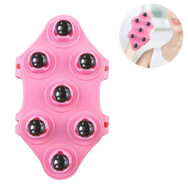 Handmassager, kan lindra smärta i rygg, nacke, fot, axel och ben. Rosa