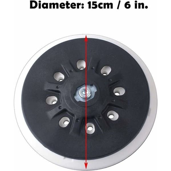 150 mm borrelås slipeskive for Festool WTS 150 eksentersliper