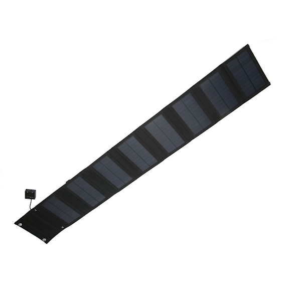 25W 5V Fällbar Solcellsladdare Kit 8x Solpaneler med KLB