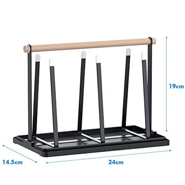 Sodastream flaskeholder, til 6 flasker, med avtagbar dryppmatte KLB