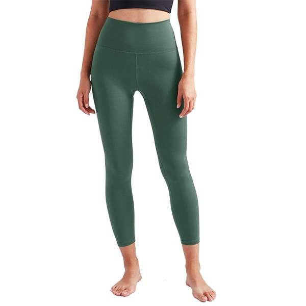 Kvinner Tro Lang Leggings, Misty Bean Green KLB