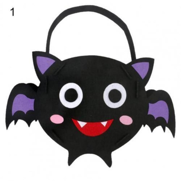 Ihana Halloween-karkkipussit DIY Halloween-juhlatarvikkeet käsityölelut