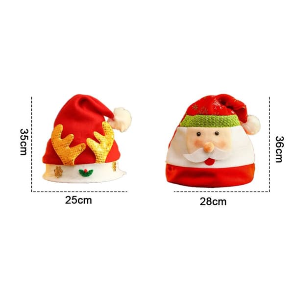 Julefest Hat - Julehatt Stil 1 KLB