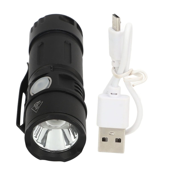 800LM Mini-taskulamppu Pieni tasku EDC-valo USB KLB