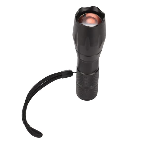 Lyssterk LED-lommelykt, 5 lysmoduser, 2000lm, IPX5 KLB