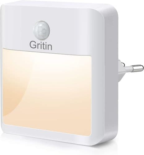 Nattlys med bevegelsessensor, LED-nattlys 3 moduser bil