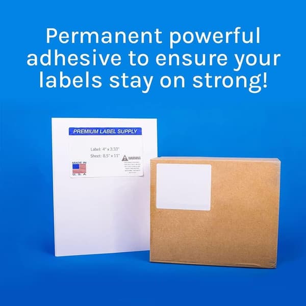 Universal Label Stickers Printable Permanent Address Stickers 100 KLB