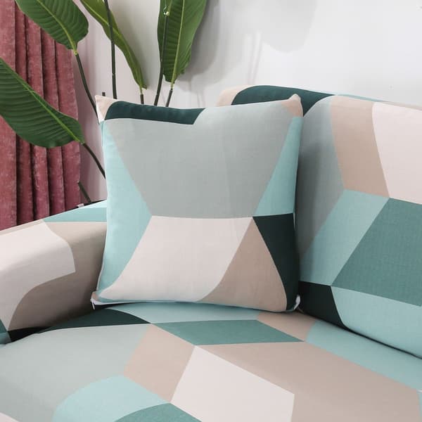 Sofaovertrekk, sofatrekk for 3-seters sofa, stretch sofaovertrekk, maskinvaskbar