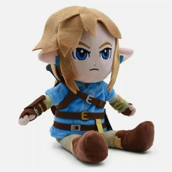 Legend of Zelda Link - Plysjfigur Kosedyr med kosedyr - Plysj 25 cm NY KLB