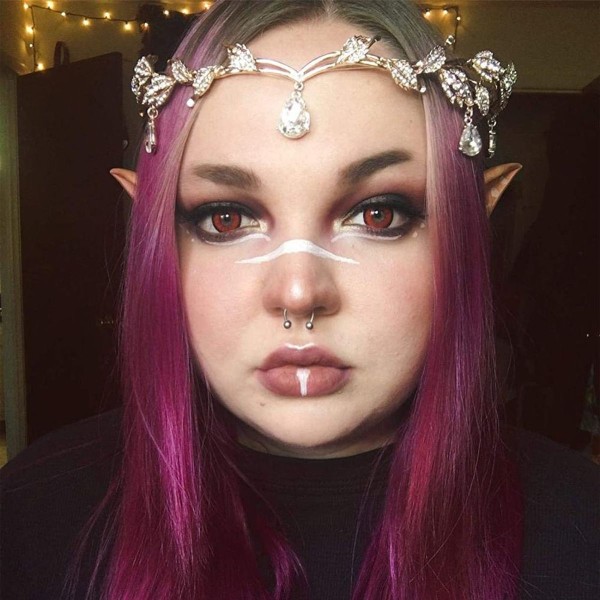 Tiaror och kronor för kvinnor, bröllop tiara för brud, älvstil 2