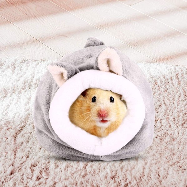Balacoo Hedgehog halaussäkki - rotan hamsterin kotisänky talvella lämmin fleece pieni KLB