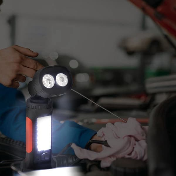 3,7V 3W LED arbejdslampe bærbar nødlys til KLB