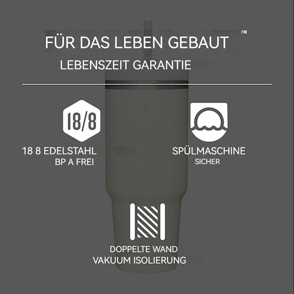 Söt julkaffemugg, dubbelväggiga isolerade glas, idealiska presenter KLB