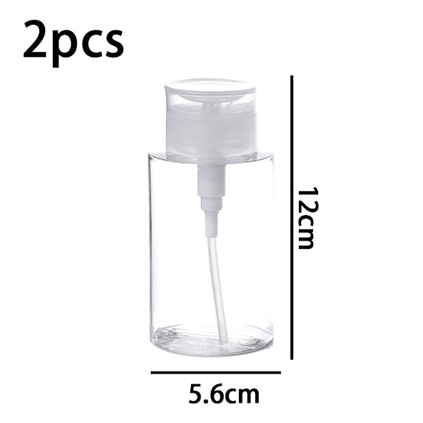 Professionell tom klämflaskedispenser 200 ml