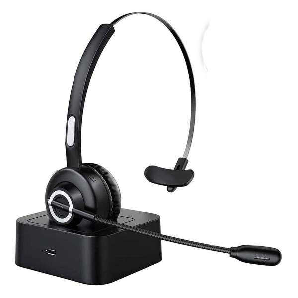 Tecknet Bluetooth -kuulokkeet mikrofonilla, PC-kuulokkeet AI-kohinanvaimennuksen kanssa, KLB