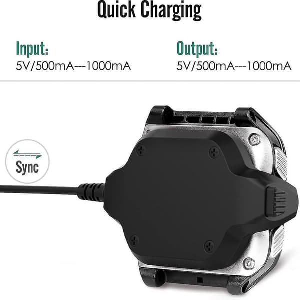 Laddningsstation kompatibel med Garmin Forerunner 920xt, USB
