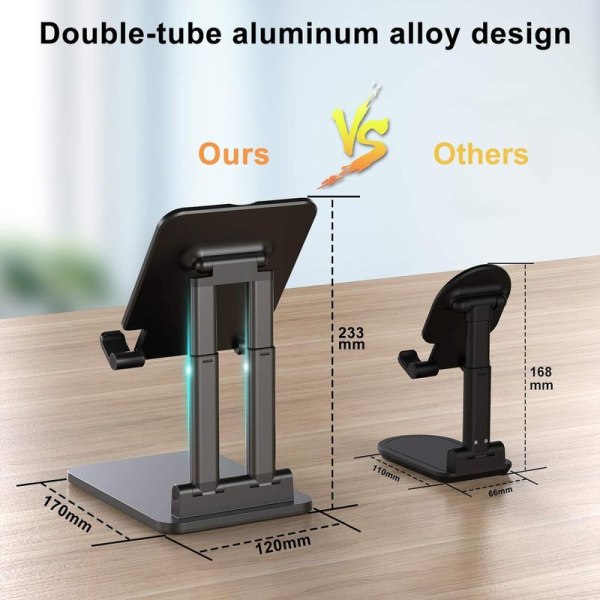 Tabletholder, justerbar tabletholder, universell justerbar