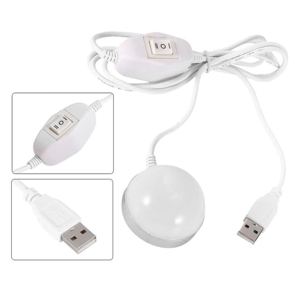 5W 10LED Student Skrivebordslampe USB Bordlampe til Studie KLB