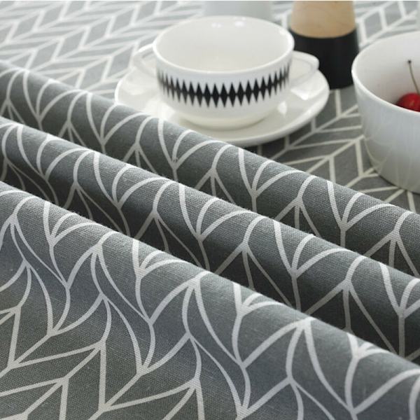 Vaskbar linduk for piknikbord, assortert størrelse, rund, 100 cm KLB
