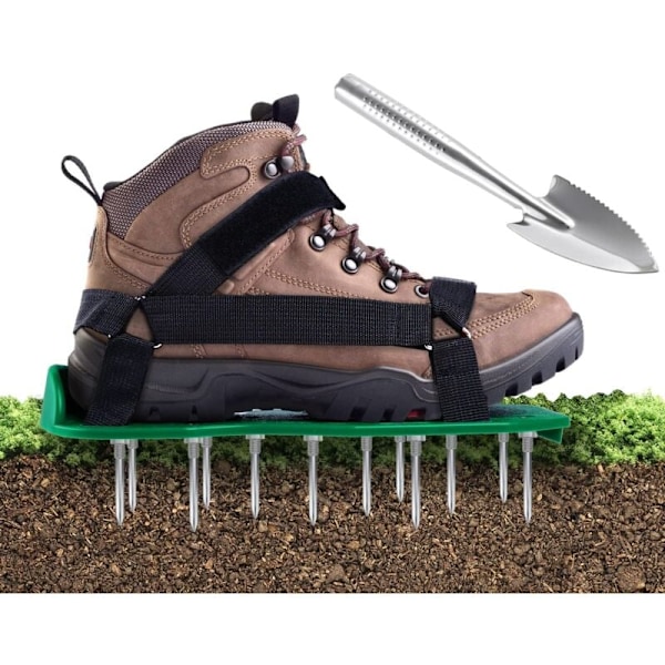 Lawn Aerator Sandals, Lawn Shoe, Lawn Fan Scarifier Lawn Scarifier Lawn Nails Shoes for Your Lawn KLB