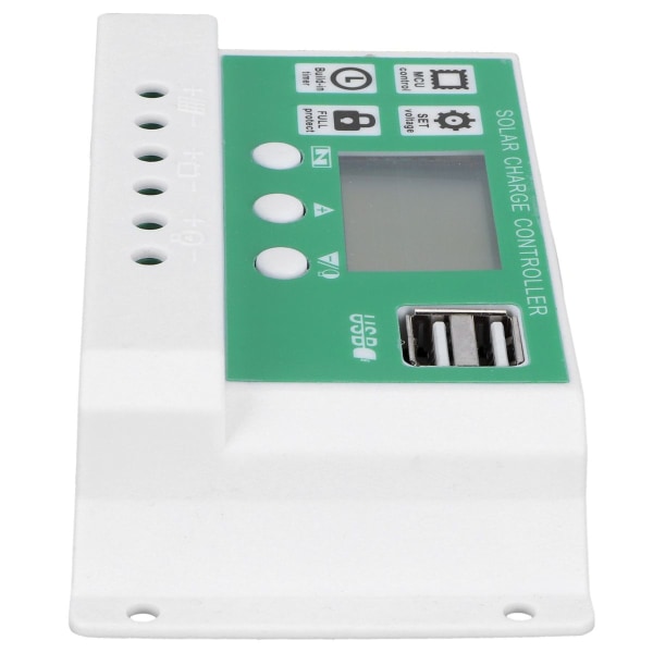 20A 12V 24V LCD-näyttö aurinkolaturin ohjain PWM Auto KLB