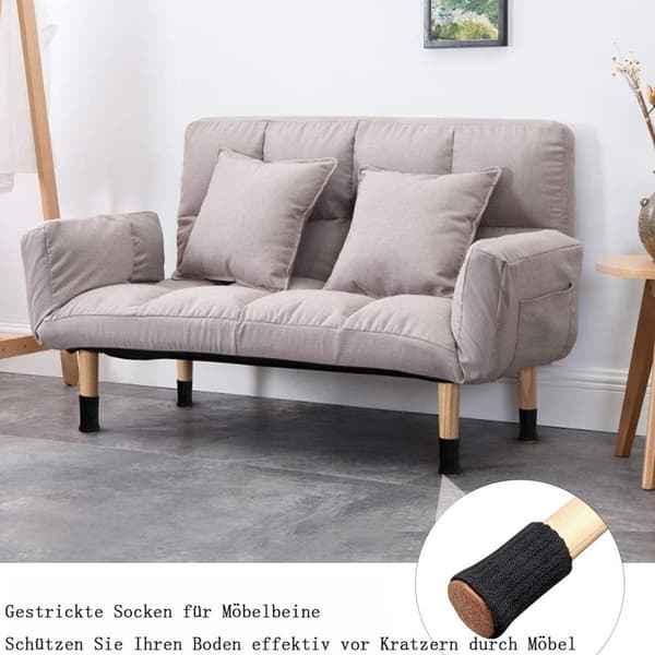 Stolsbensstrumpor Möbelstrumpor 24-pack Golvskydd halkfria