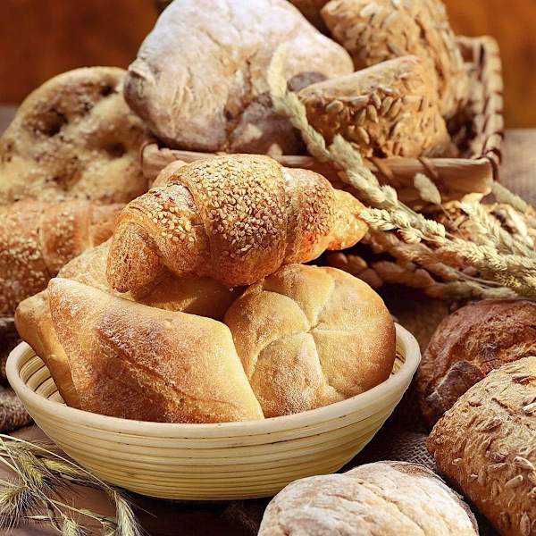 Gærkurv rund, hævekurv til brød og dejhævning rattan
