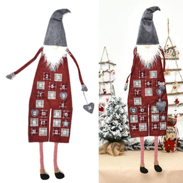 Santa Filt Adventskalender Style 1 KLB