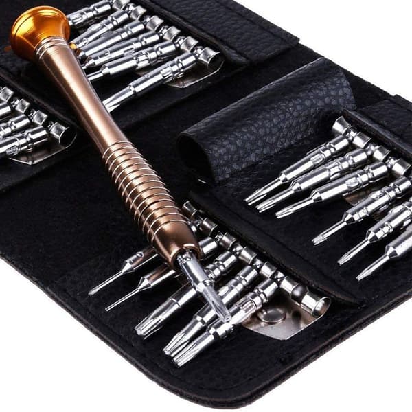 Miniskruvmejselset 25 i 1 precision magnetiserbar KLB