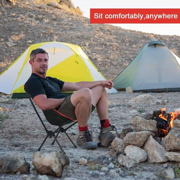 Campingstol, Justerbar Strandstol, Fällbar Campingstol är lätt och