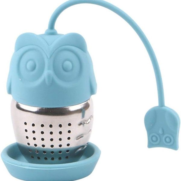 Uggla silikon teinfuser/flytande paraply med örtkrydda