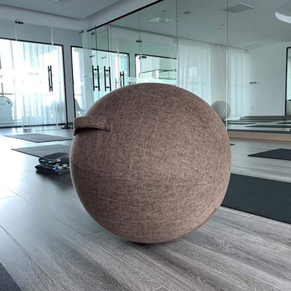 Halksäker yogabollöverdrag för sittkudde, träningsboll, yogaboll, kontorsboll