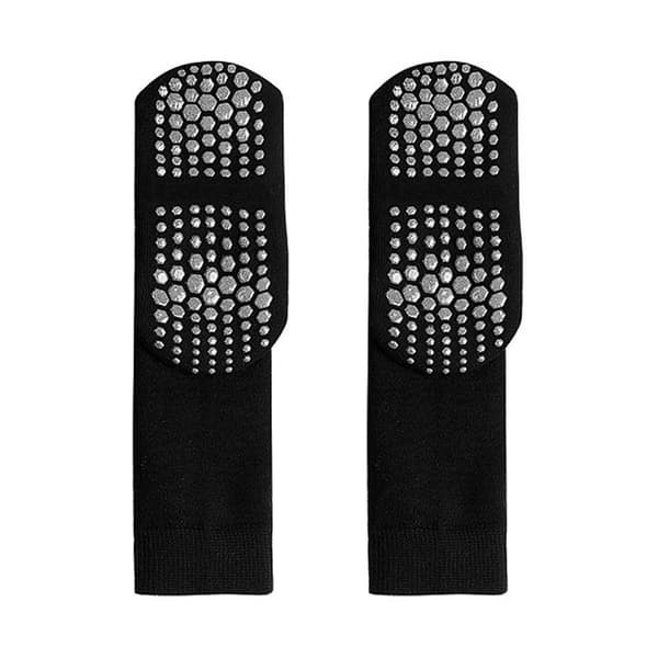 Yogasockor med grepp för kvinnor, halkfria strumpor för Black KLB