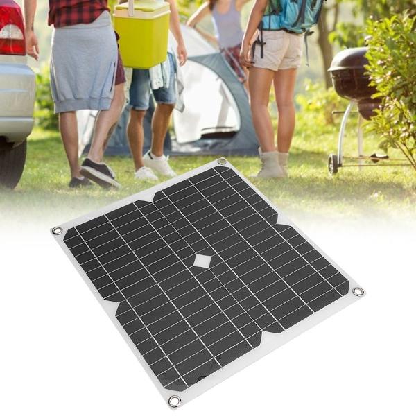 25W 5V semi-fleksibelt solcellepanel opladningsplade til mobile enheder KLB