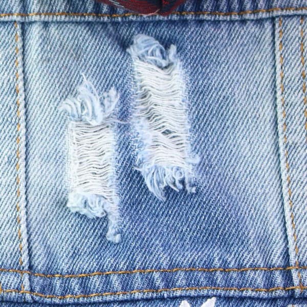 Hundkläder Hund Denimjacka Cool Blå Denimrock Liten Medium XL
