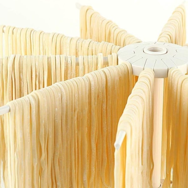 Pasta tørketrommel, pasta stativ, pasta tørketrommel med 10 uttrekkbare