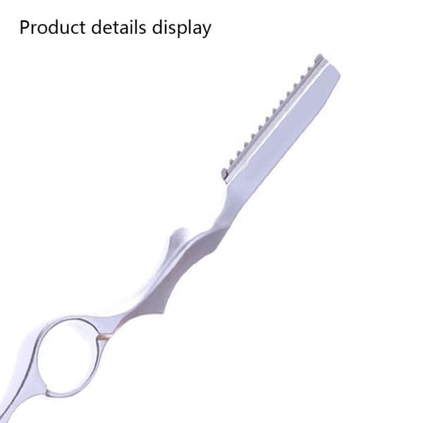 Udtynding af hår Razor Feather Styling Hair Styling Razor Silver